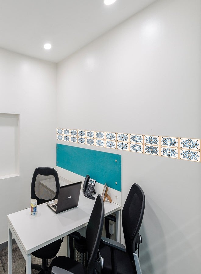 PRINTELLIGENT 500 cm x 10 cm Self Adhesive Wall Tile Decals Sticker - Oil Proof and Waterproof - Bathroom Kitchen Hall Tile Decoration - (Design-004) - Image 3